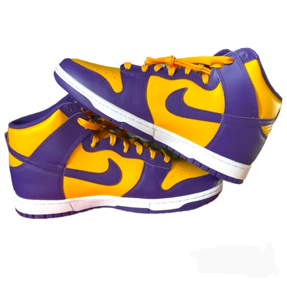 Nike Premium Dunk High Lakers sz 10.5 - Picture 8 of 8